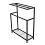 Kingston Brass Edenscape 3 Bar Towel Stand Matte Black