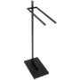 Kingston Brass Edenscape 2 Bar Towel Stand Matte Black