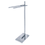 Kingston Brass Edenscape 2 Bar Towel Stand Polished Chrome