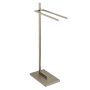 Kingston Brass Edenscape 2 Bar Towel Stand Brushed Nickel