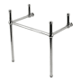 Kingston Brass Kingston Brass VBH281833C Addington Brass Console Sink Legs Polished Nickel
