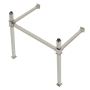 Kingston Brass Monarch 28" Wide x 33" High Console Stand Matte Black