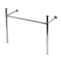 Kingston Brass Fauceture 41" Stainless Steel Console Stand Polished Chrome