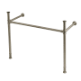 Kingston Brass Fauceture 41" Stainless Steel Console Stand Brushed Nickel