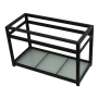 Kingston Brass 49" Wide x 30" High Console Stand Matte Black