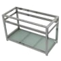 Kingston Brass 49" Wide x 30" High Console Stand Brushed Nickel