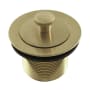 Kingston Brass Trimscape 1-1/2" Drain Assembly - Less Overflow Brushed Brass
