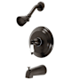 Kingston Brass Vintage Pressure Balanced Valve Trim Only with Single Lever Handle and Integrated Diverter Oil Rubbed Bronze