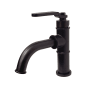 Kingston Brass Whitaker 1.2 GPM Deck Mounted Single Hole Bathroom Faucet with Push Pop-Up Drain Assembly Oil Rubbed Bronze