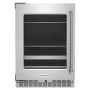 KitchenAid 24 Inch Wide Beverage Center with Motion Activated LED Lighting Stainless Steel
