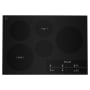 KitchenAid 30 Inch Wide 5 Burner Electric Cooktop with Even Heat Elements Black