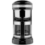 KitchenAid Programmable Countertop Coffee Machine with Removable Water Tank and Programmable Warming Plate Onyx Black