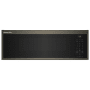 KitchenAid 30 Inch Wide 1.1 Cu. Ft. 1000 Watt Fingerprint Resistant Over the Range Microwave with Dual Fan Ventilation Black Stainless