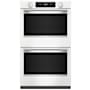 KitchenAid 30 Inch Wide Electric Double Oven with Even-Heat™ True Convection and Steam Bake with Tray White