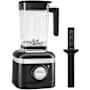 KitchenAid 56 Oz. 1200 Watt Countertop Variable Speed Blender with BPA Free Jar and 3 Part Blending System Matte Black