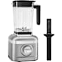 KitchenAid 56 Oz. 1200 Watt Countertop Variable Speed Blender with BPA Free Jar and 3 Part Blending System Contour Silver