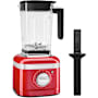 KitchenAid 56 Oz. 1200 Watt Countertop Variable Speed Blender with BPA Free Jar and 3 Part Blending System Passion Red