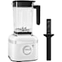 KitchenAid 56 Oz. 1200 Watt Countertop Variable Speed Blender with BPA Free Jar and 3 Part Blending System White