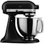 KitchenAid Artisan Series 160 Oz. 325 Watt Stand Mixer with Pouring Shield and 10 Speeds Matte Black
