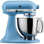 KitchenAid Artisan Series 160 Oz. 325 Watt Stand Mixer with Pouring Shield and 10 Speeds Blue Velvet