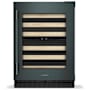 KitchenAid 24 Inch Wide 46 Bottle Capacity Right Hinge Built-In / Free Standing Wine Cooler with Temperature Monitoring System and Glass Shelves Juniper