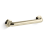 Kohler Occasion 12" Grab Bar Vibrant French Gold