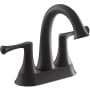 Kohler Buckley 1.2 GPM Centerset Bathroom Faucet Matte Black