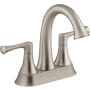 Kohler Buckley 1.2 GPM Centerset Bathroom Faucet Vibrant Brushed Nickel