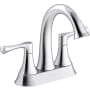 Kohler Buckley 1.2 GPM Centerset Bathroom Faucet Polished Chrome