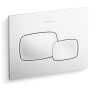 Kohler Cue 1.6 / 0.8 GPF Dual Flush Actuator Plate White