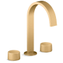 Vibrant Brushed Moderne Brass