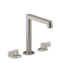 Kohler Components 1.2 GPM Widespread Row Spout Bathroom Faucet with Lever Handles, UltraGlide Technology and Pop-Up Drain Assembly Vibrant Brushed Nickel