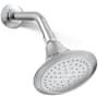 Kohler Forte 2.5 GPM Single Function Shower Head with Katalyst Air-induction Technology Chrome