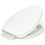 Kohler PureWarmth Elongated Toilet Seat and Lid with Soft Close, Quick Release, and Night Light White