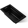 Kohler Archer Collection 60" Drop In Soaker Bath Tub with Armrests, Lumbar Support and Reversible Drain Black