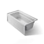 Kohler Archer Collection 60" Three Wall Alcove Soaker Bath Tub with Armrests, Lumbar Support and Right Drain Ice Grey