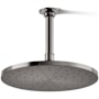 Kohler Contemporary Round 10" Single Function 2.5 GPM Rainhead with MasterClean Sprayface and Katalyst Air-Induction Technology Vibrant Titanium
