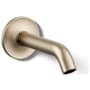 Kohler Purist 7-3/4" Tub Spout with 35 Degree Arc Brushed Bronze