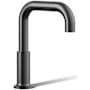 Kohler Purist Deck Mounted Roman Tub Filler - Less Handles Brushed Graphite