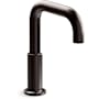 Kohler Purist Deck Mounted Roman Tub Filler - Less Handles Brushed Graphite