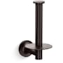 Kohler Purist Wall Mounted Euro Toilet Paper Holder Brushed Graphite