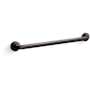 Kohler 24" Grab Bar with Contemporary Design Brushed Graphite