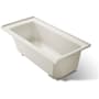 Kohler Archer 60" ExoCrylic Soaking Bathtub for Alcove Installations with Right Hand Drain Biscuit
