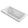Kohler Archer 60" Drop In Whirlpool Tub White