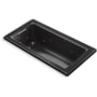 Kohler Archer 60" Drop In Whirlpool Tub Black Black
