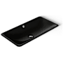 Kohler Iron Plains 30" Cast Iron Drop-In or Undermount Bathroom Sink with Overflow Black Black