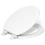 Kohler Ridgewood® Round Closed-front Toilet Seat with Quiet-Close™ White