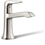 Kohler Tempered 1.2 GPM Single Hole Bathroom Faucet with Pop-Up Drain Assembly Vibrant Polished Nickel