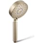 Kohler Purist 2.5 GPM Multi Function Hand Shower with MasterClean and Katalyst Vibrant Brushed Bronze
