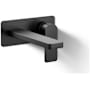 Kohler Parallel 1.2 GPM Wall Mounted Centerset Bathroom Faucet Matte Black
